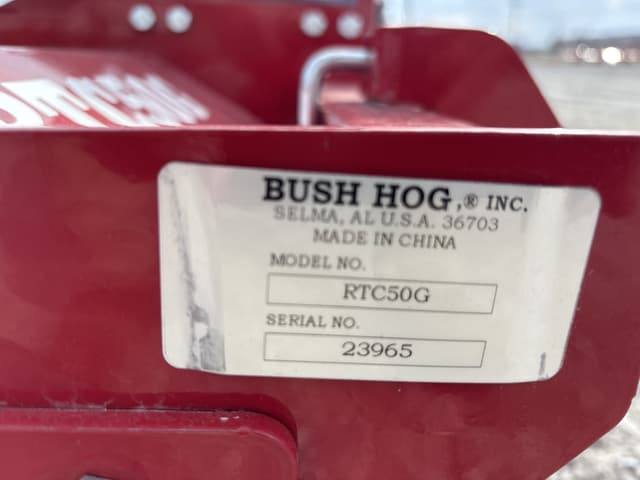 Image of Bush Hog RTC50G equipment image 2