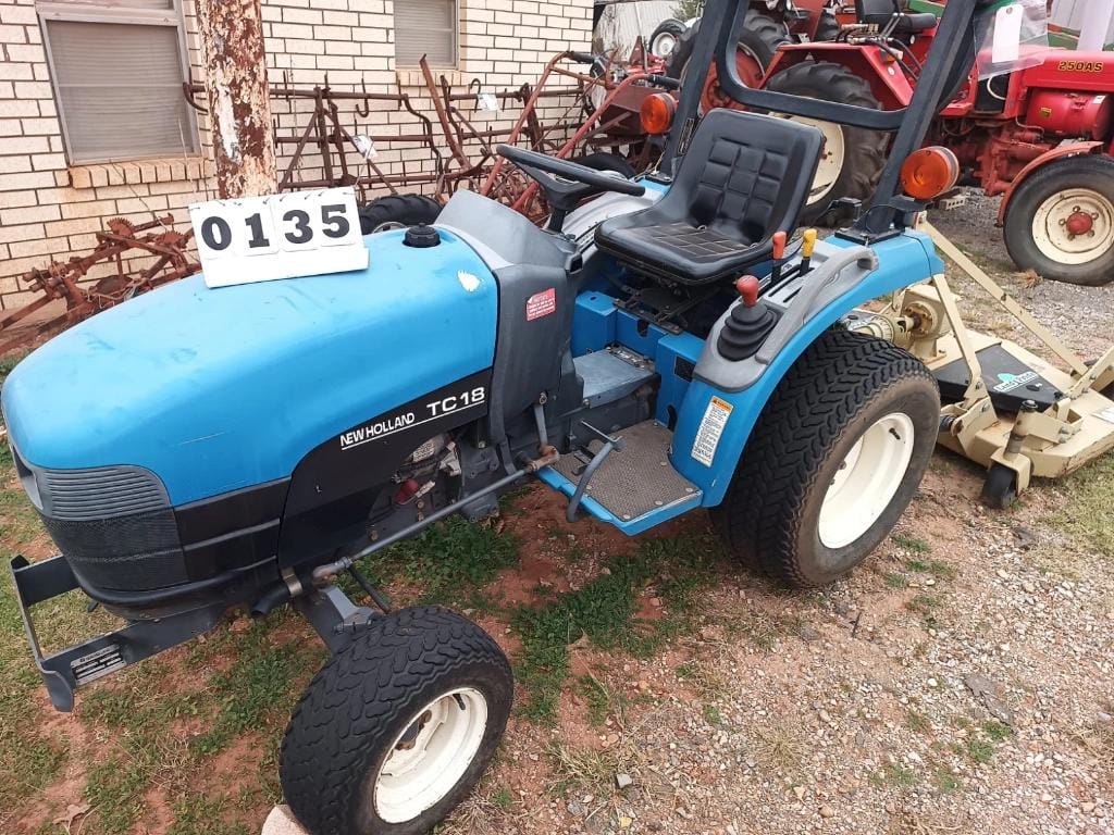 SOLD - New Holland TC18 Lot No. 135 Tractors with 807 Hrs