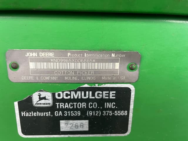 Image of John Deere 9965 equipment image 1