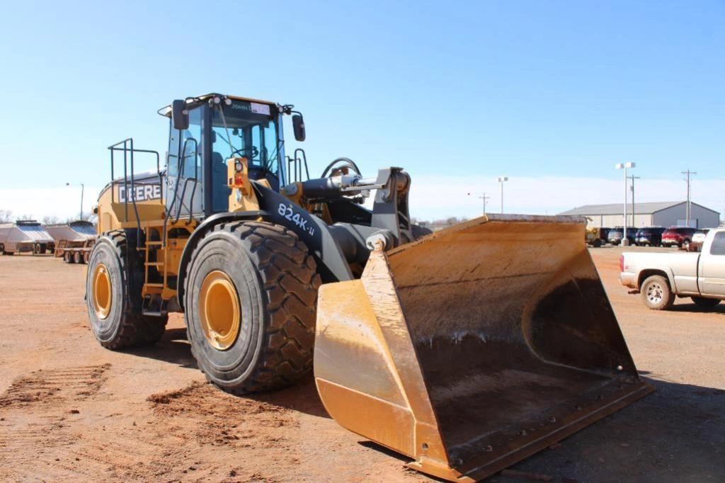SOLD - 2016 John Deere 824K-II Lot No. 129 Construction with 3,544 Hrs ...