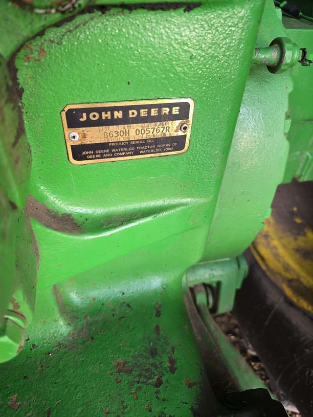 Image of John Deere 8630 equipment image 4