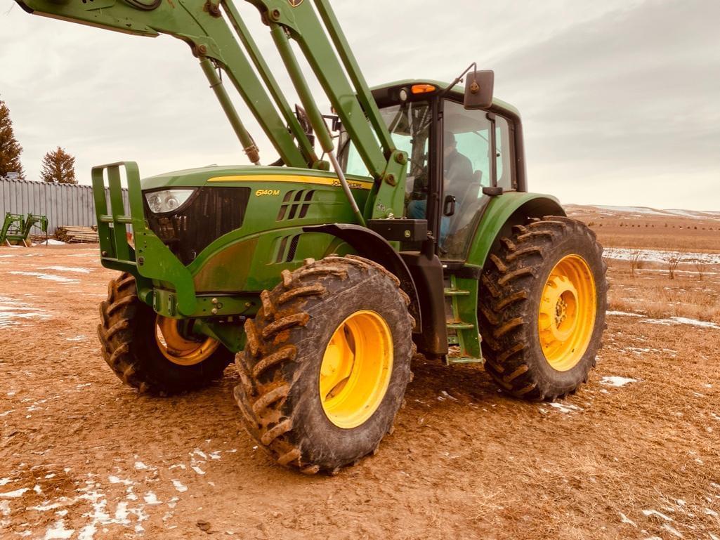 2014 John Deere 6140M Tractors 100 to 174 HP for Sale | Tractor Zoom
