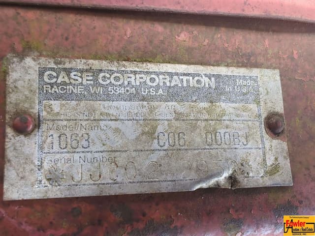 Image of Case IH 1063 equipment image 4