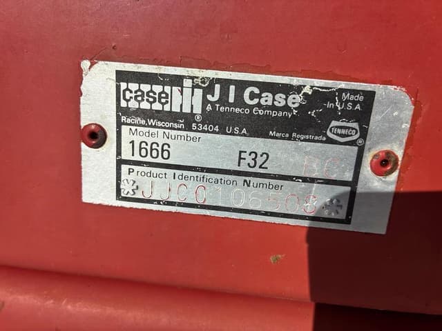 Image of Case IH 1666 equipment image 1
