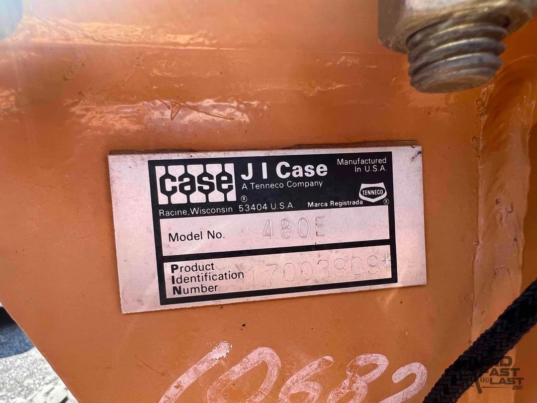 Image of Case 480E Image 1