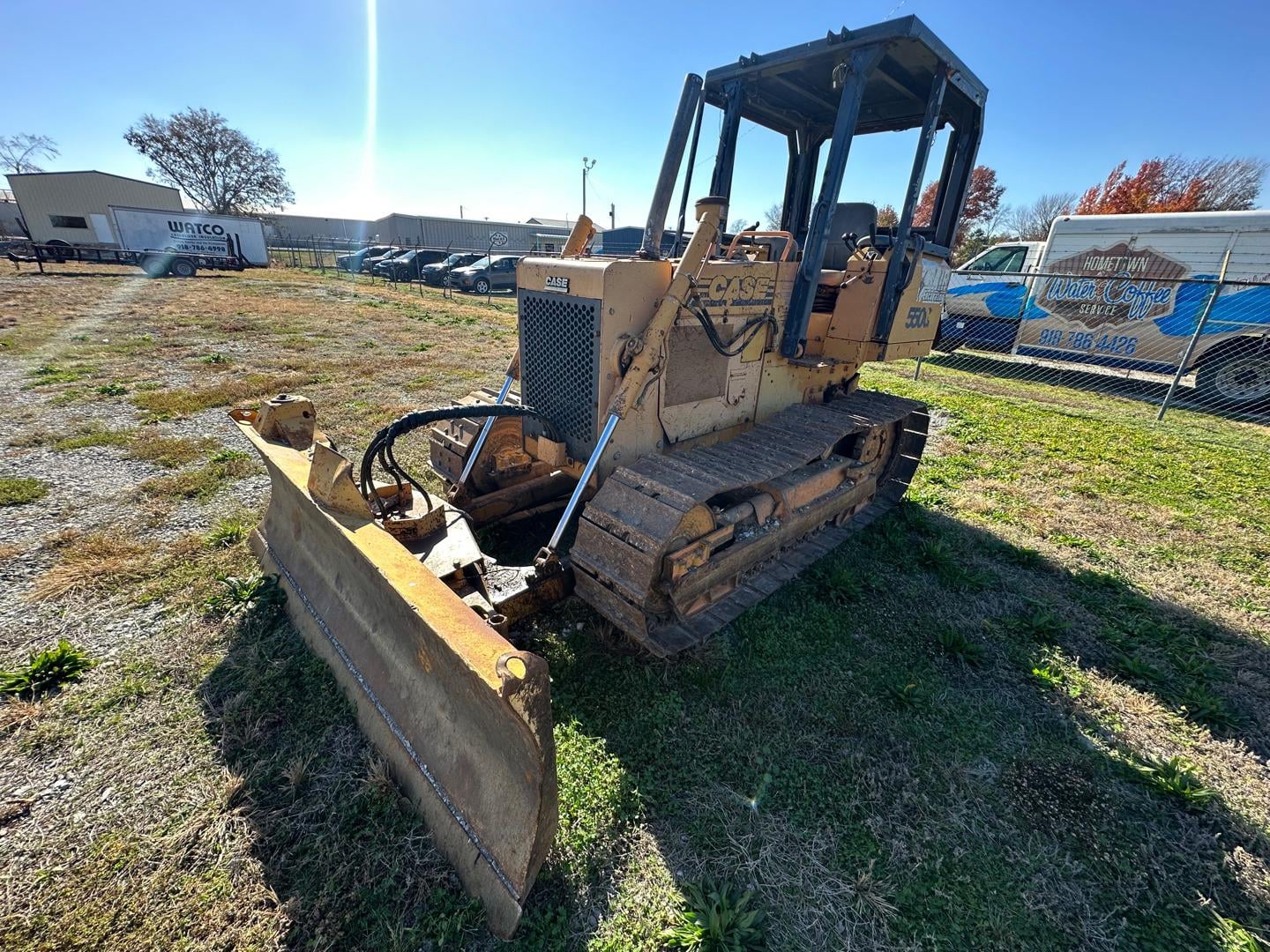 SOLD - Case 550G Lot No. 9 Construction with 6,363 Hrs | Tractor Zoom