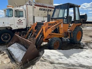 SOLD - Case 580C Construction King tractor loader Construction with ...