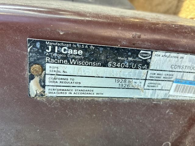 Image of Case 580K equipment image 1