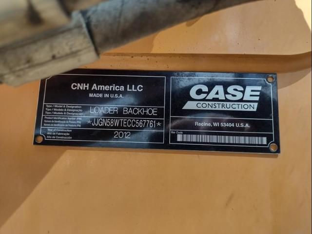 Image of Case 580 Super N equipment image 4