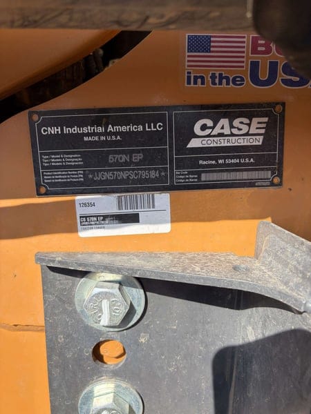 Case 570N Equipment Image0