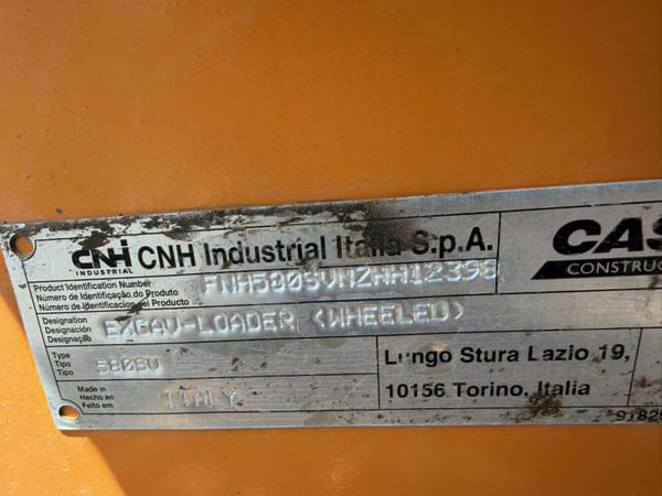 Case 580SV Equipment Image0