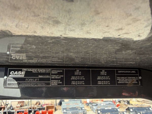 Case 588H Equipment Image0