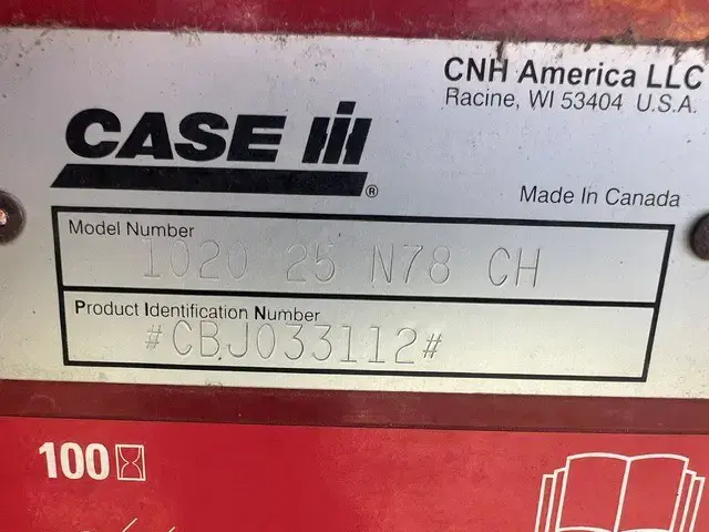 Image of Case IH 1020 equipment image 4