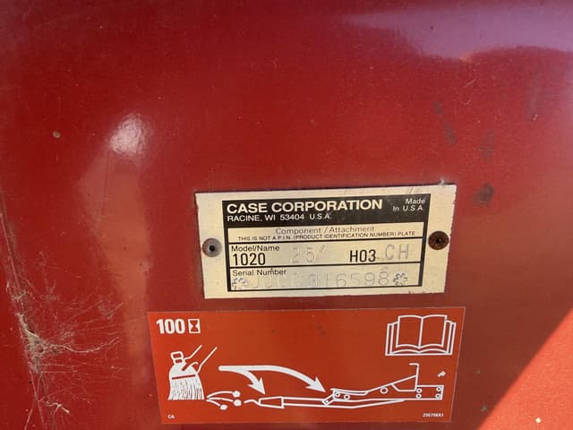 Image of Case IH 1020 equipment image 1