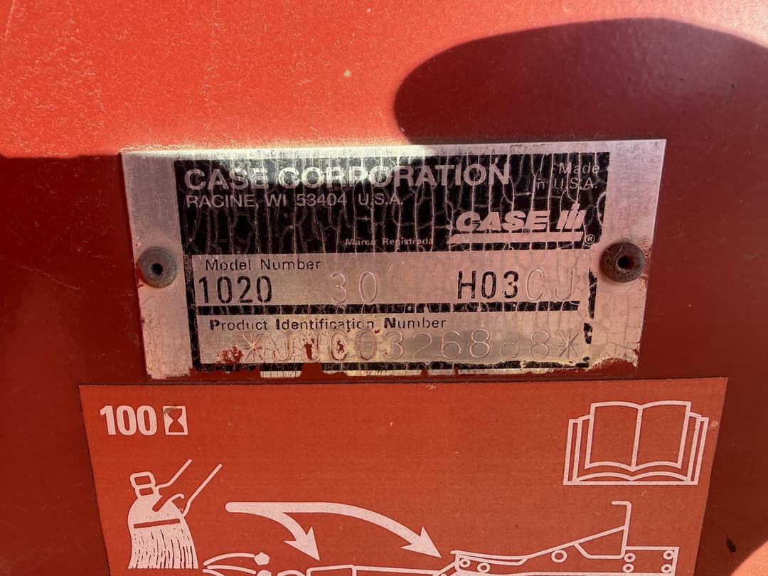 Image of Case IH 1020 Image 1