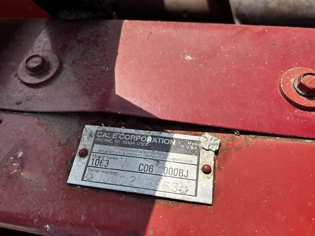 Image of Case IH 1063 equipment image 1
