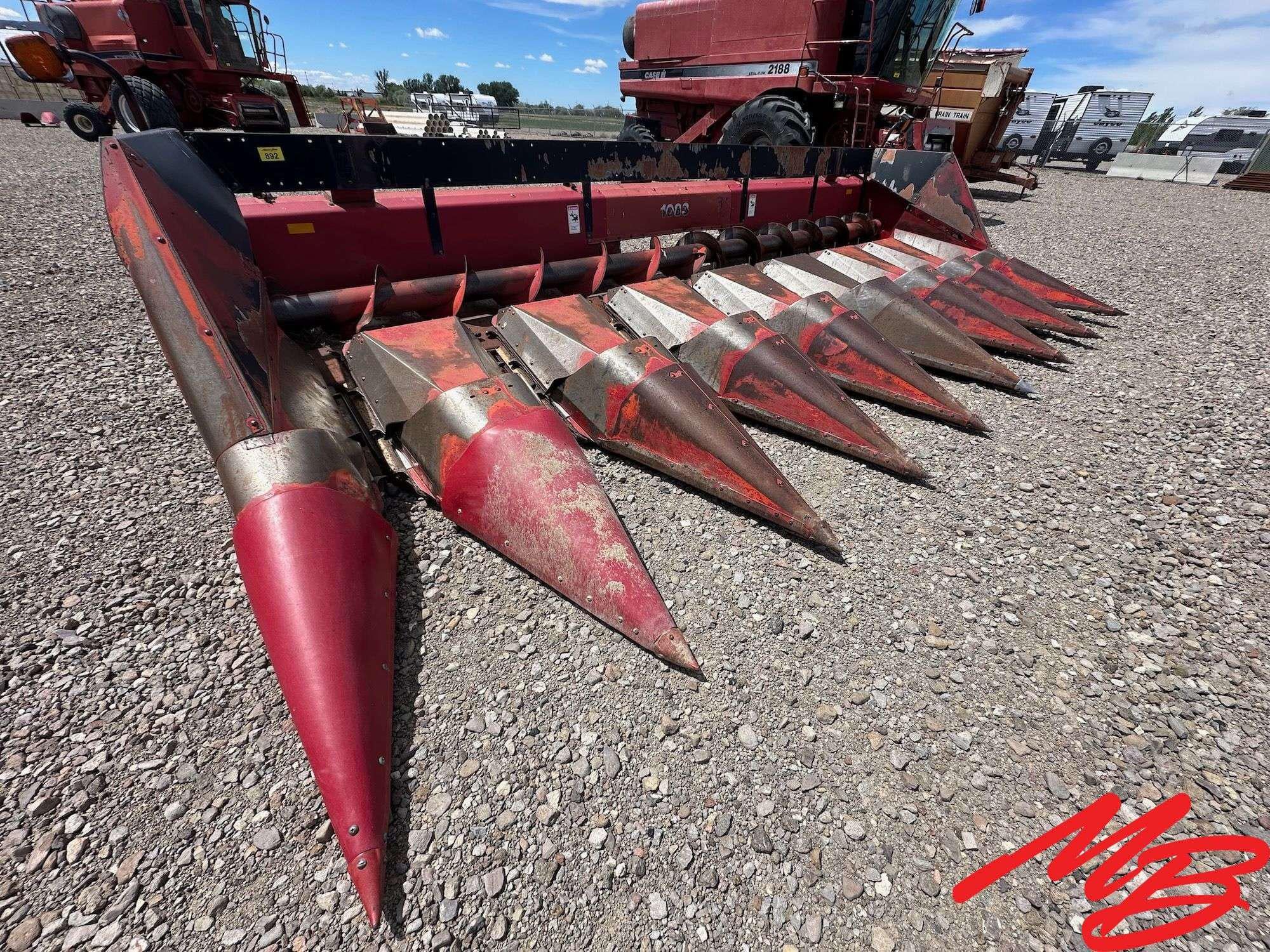 SOLD - Case IH 1083 Lot No. 57389 Harvesting with 8 Rows | Tractor Zoom