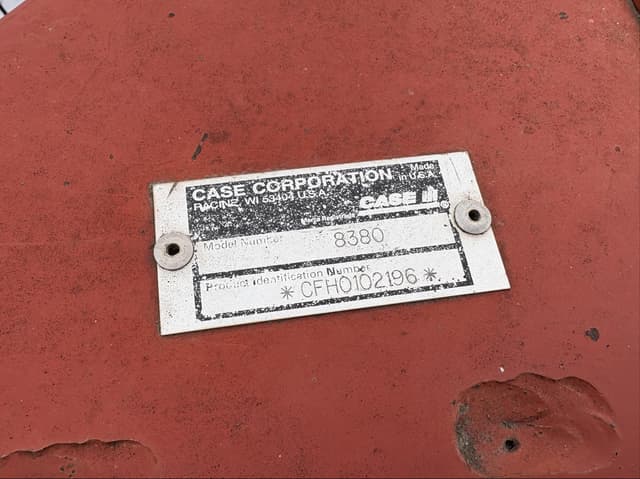 Image of Case IH 8380 equipment image 2