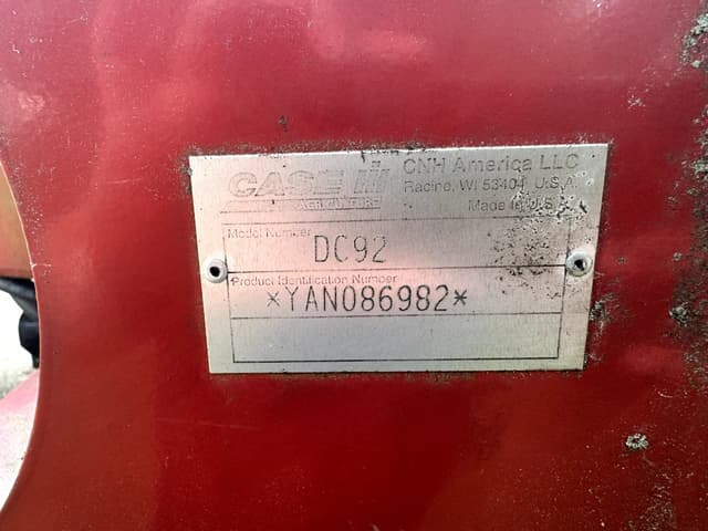 Image of Case IH DC92 equipment image 2