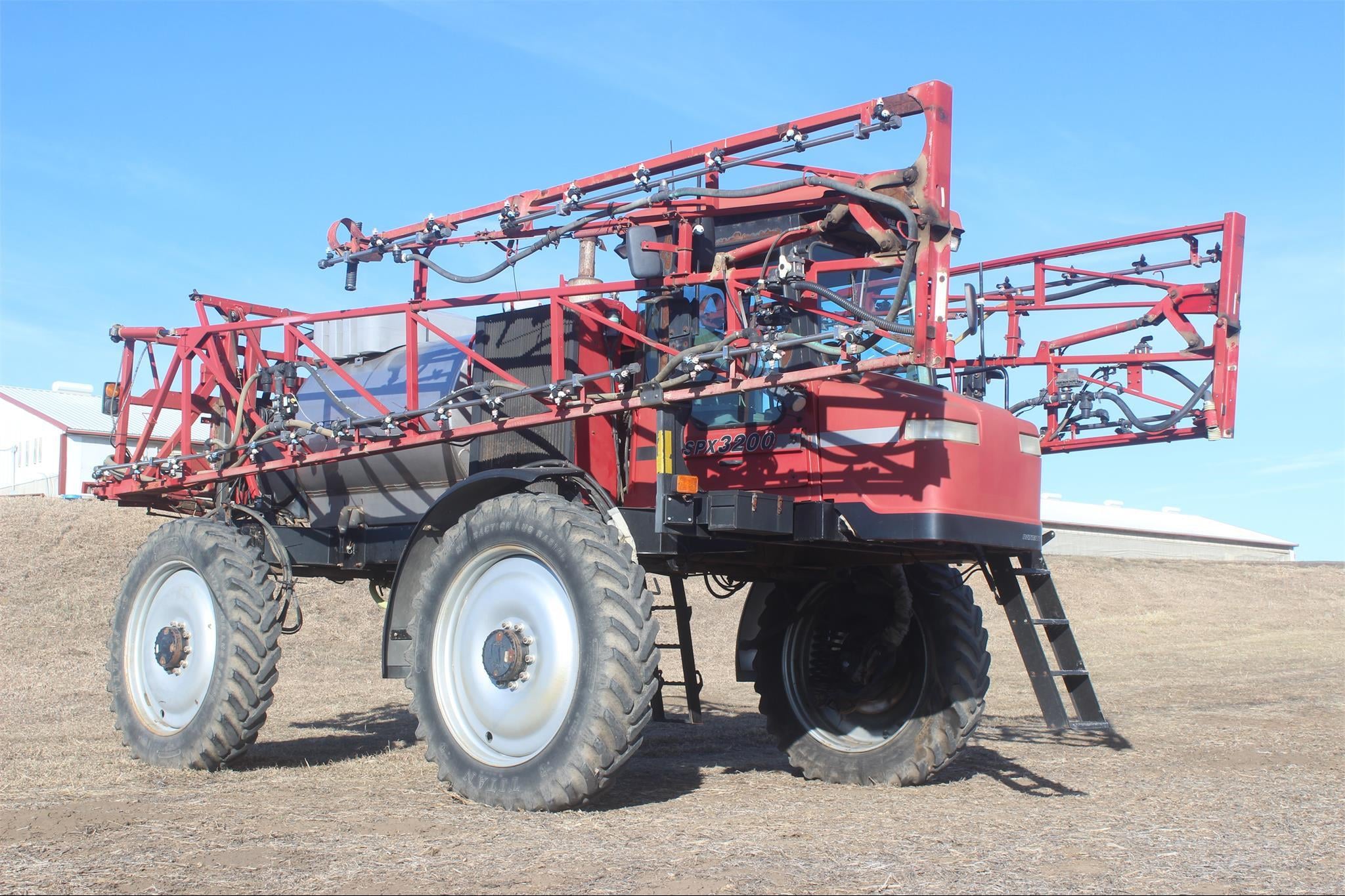SOLD - Case IH SPX3200 Lot No. 1124 Chemical Applicators with 4,158 Hrs ...