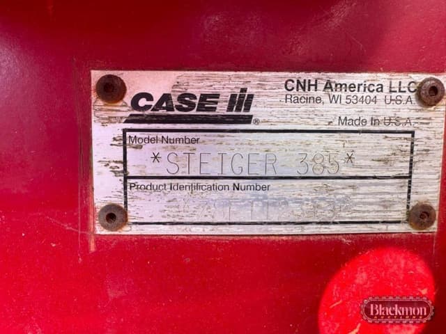 Image of Case IH Steiger 385 equipment image 1