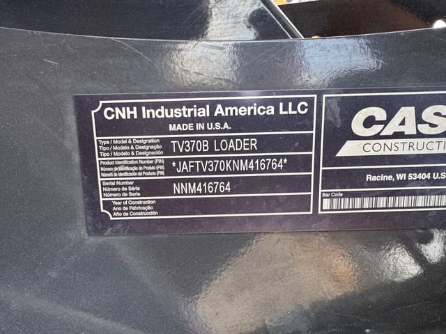 Image of Case TV370B equipment image 4