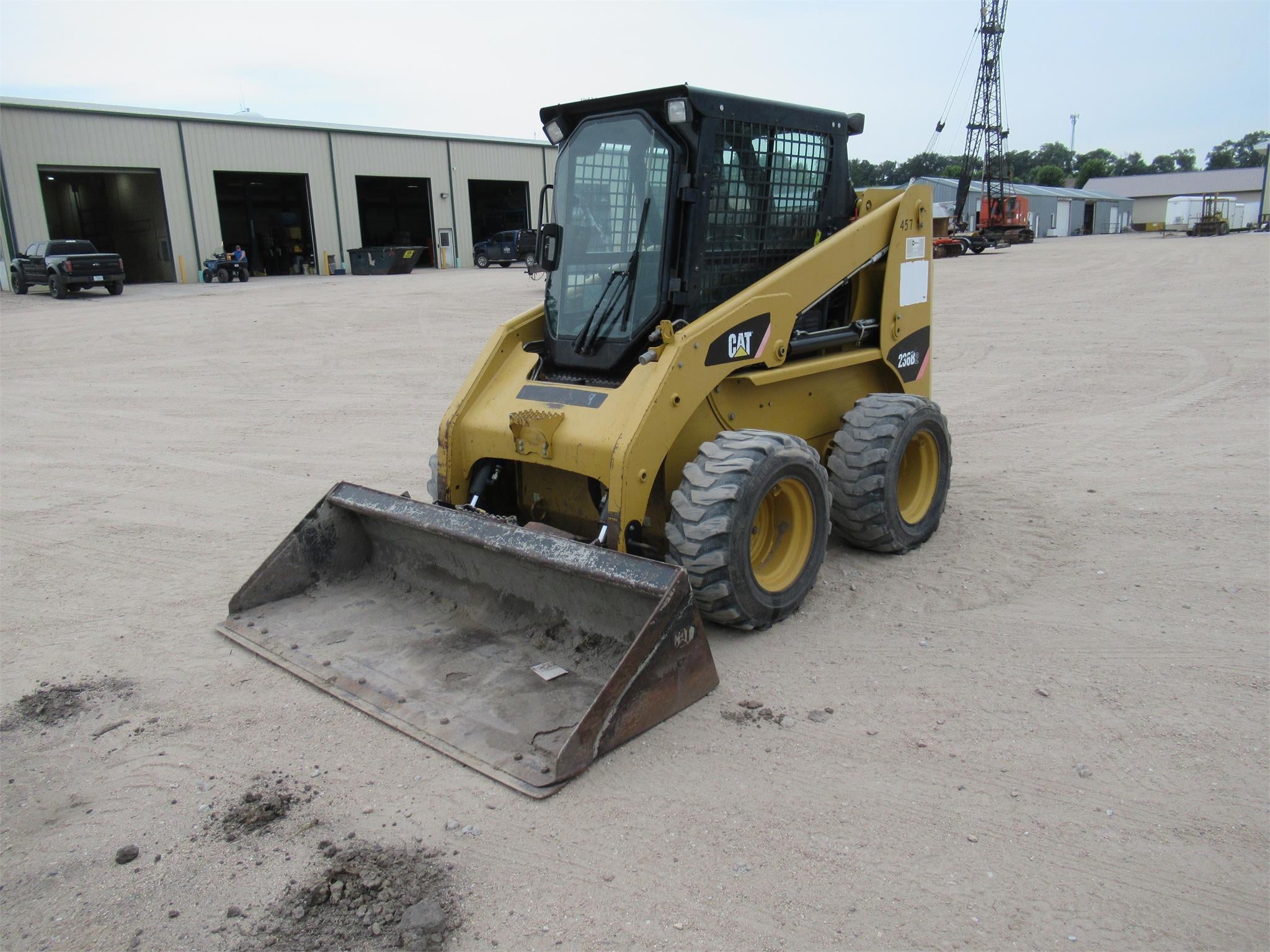 SOLD - Caterpillar 236B Lot No. 8069 Construction with 2,758 Hrs ...