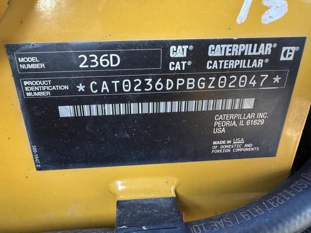 Image of Caterpillar 236D equipment image 3