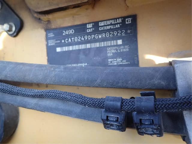 Image of Caterpillar 249D equipment image 2