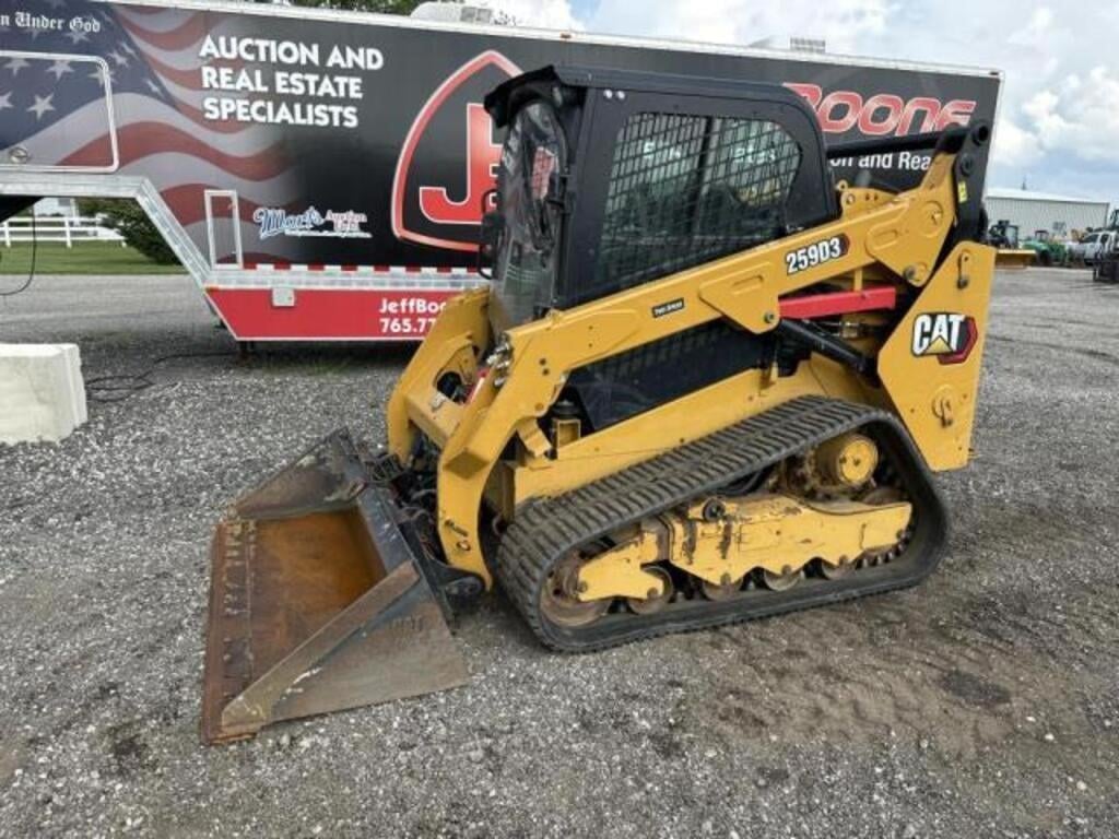 SOLD - Caterpillar 259D3 Lot No. 1025 Construction with 2,100 Hrs ...