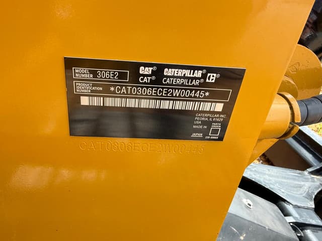 Image of Caterpillar 306E2 equipment image 4
