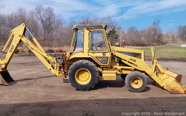 Image of Caterpillar 416 equipment image 4