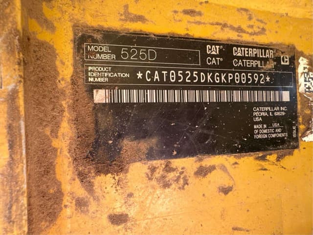 Image of Caterpillar 525D equipment image 4