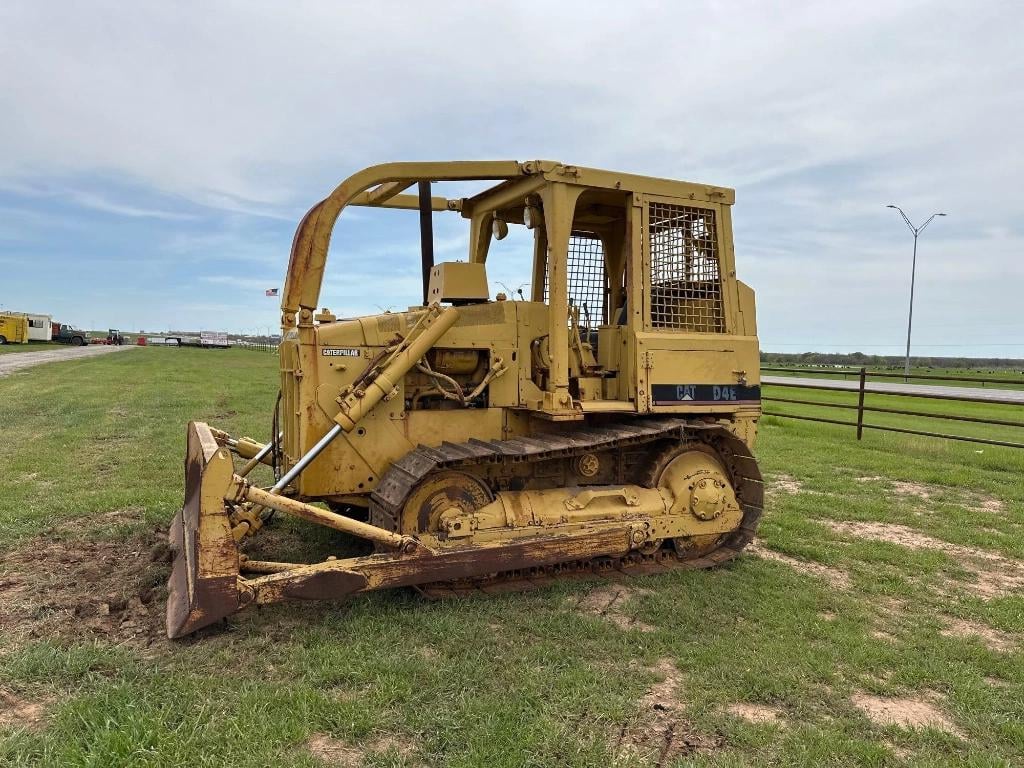 SOLD - Caterpillar D4E Lot No. 494 Construction with 7,740 Hrs ...