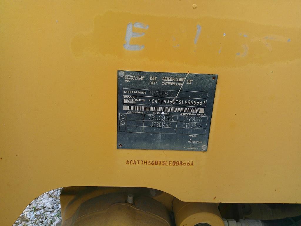 Image of Caterpillar TH360B Image 1