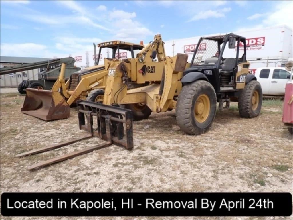 SOLD - Caterpillar TH560B Lot No. 108 Construction with 4,719 Hrs ...