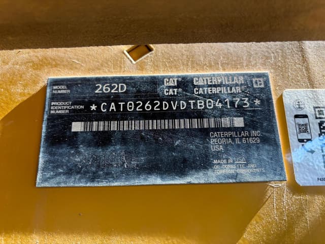 Image of Caterpillar 262D equipment image 2