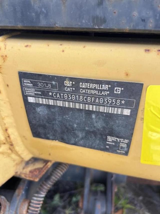 Image of Caterpillar 301.8 equipment image 2