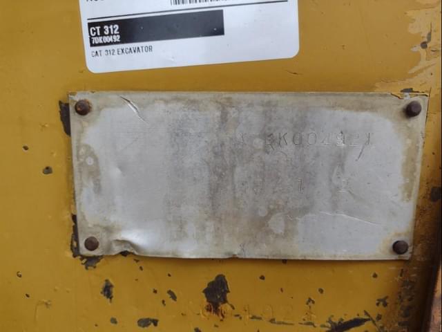 Image of Caterpillar 312 equipment image 4