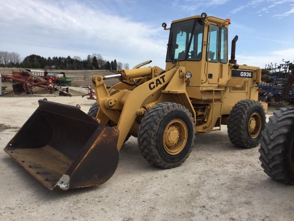 SOLD - Caterpillar 936 Lot No. 163 Construction with 14,191 Hrs ...