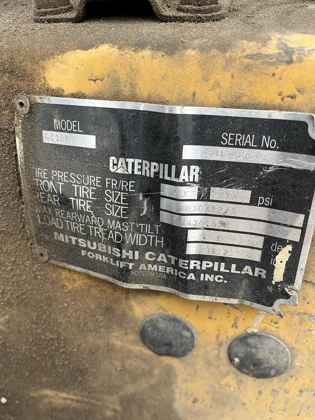 Image of Caterpillar GC15K equipment image 2