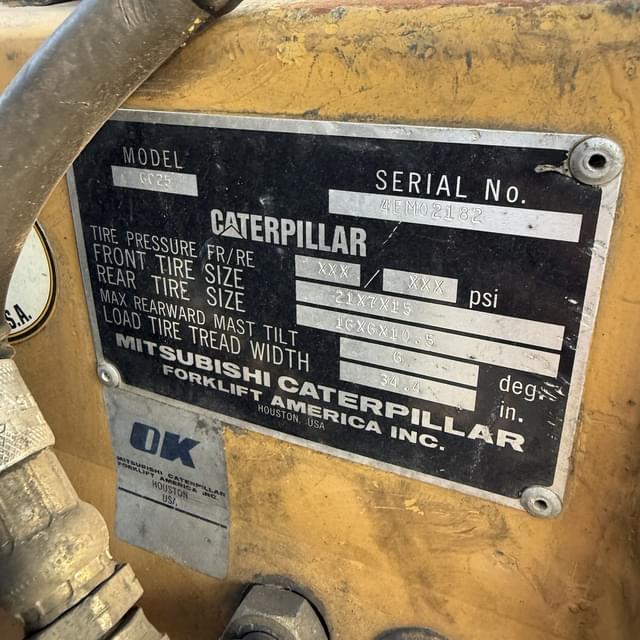 Image of Caterpillar GC25 equipment image 4