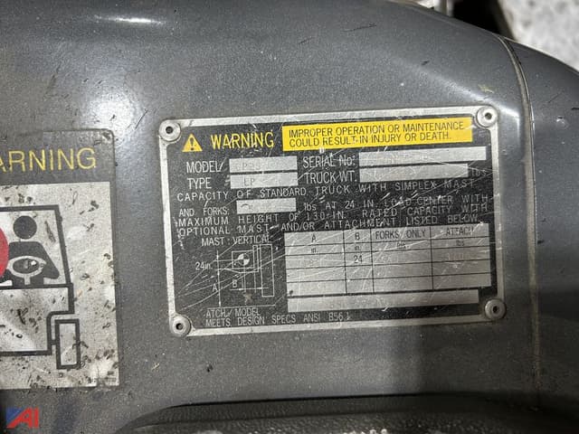 Image of Caterpillar GP25 equipment image 1