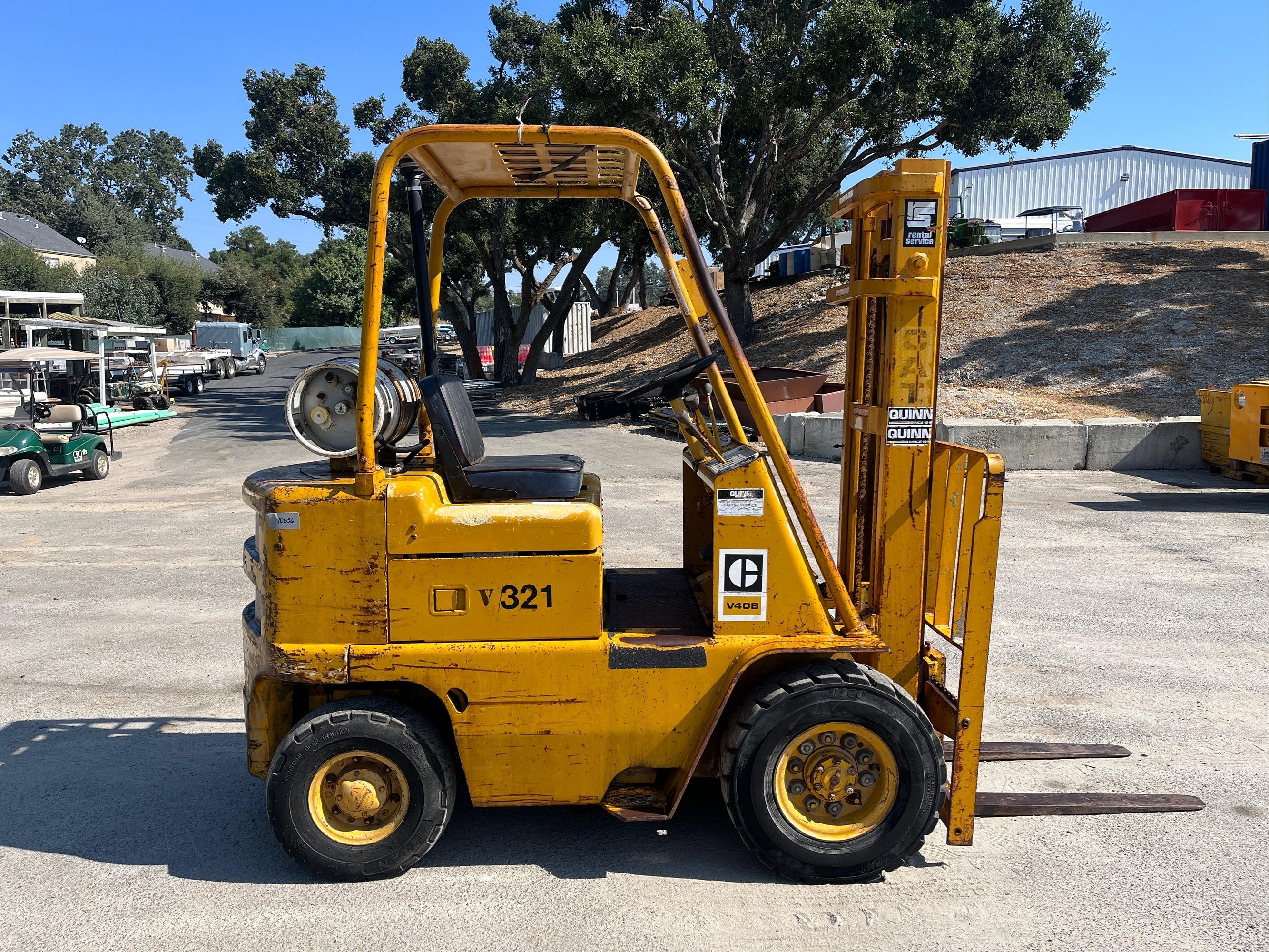 Caterpillar V40B Construction Forklifts For Sale | Tractor Zoom