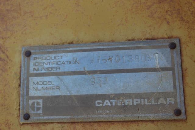 Image of Caterpillar 953 equipment image 4