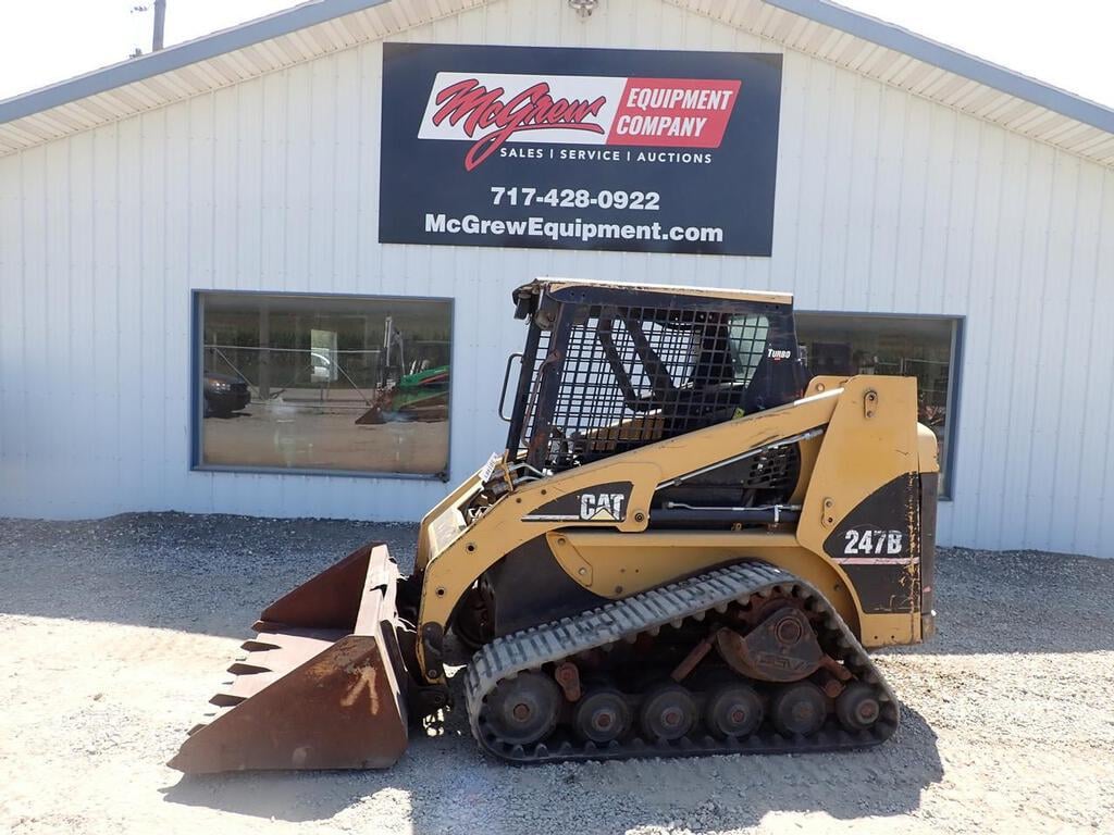 SOLD - Caterpillar 247B Lot No. 132B Construction with 1,698 Hrs ...