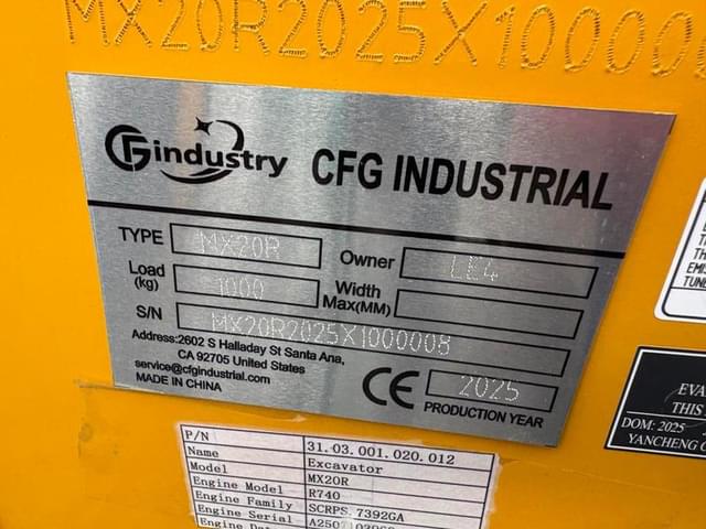 Image of CFG Industrial MX20R equipment image 4