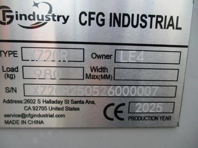 Image of CFG Industrial XZ20R equipment image 3