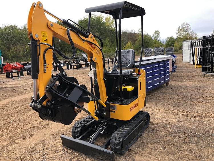 SOLD Chery KV12 Construction Compact Excavators Tractor Zoom