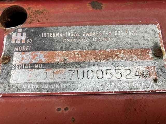 Image of Case IH 983 equipment image 2